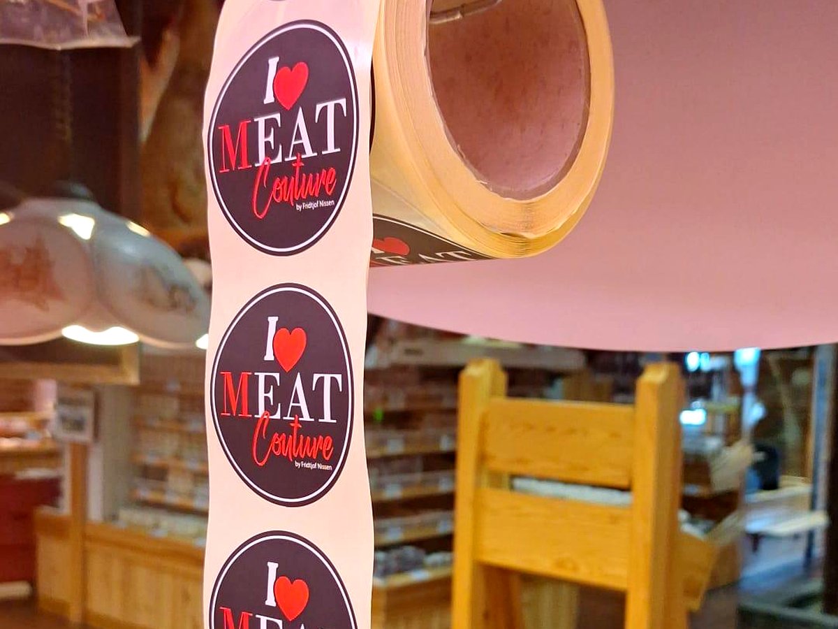 Etiketten Meat Couture