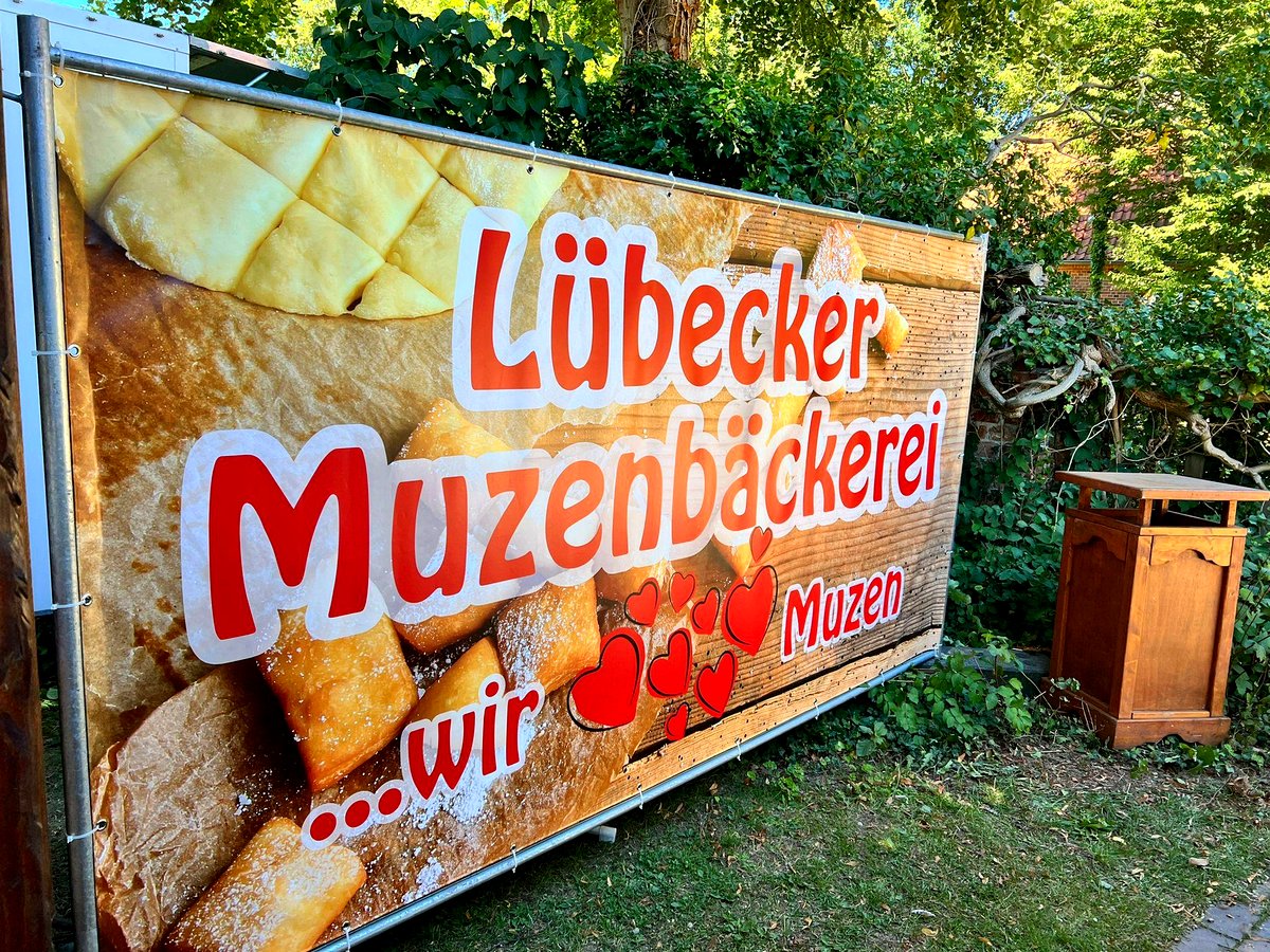 Großformat-Banner Lübecker Muzenbäckerei